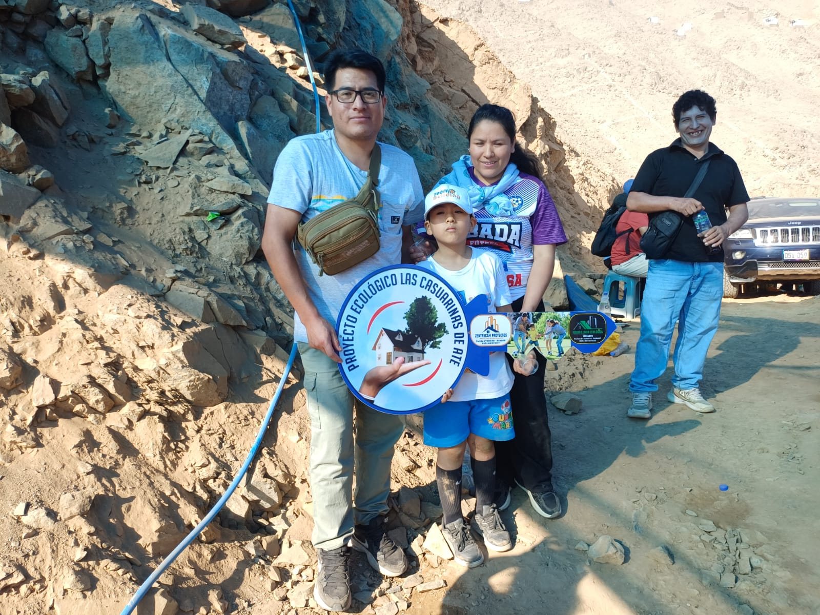 Familia beneficiaria del proyecto